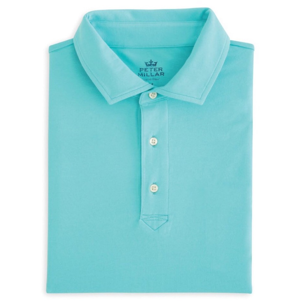 Peter Millar Solid Seaside Wash Polo - image 1